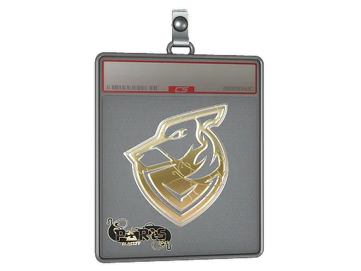 Sticker Slab | Grayhound Gaming (Gold) | Paris 2023