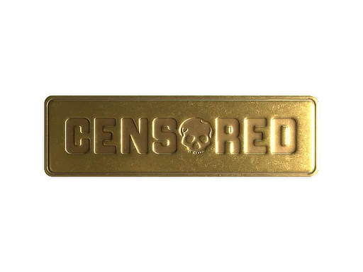 Sticker | Censored (Foil)