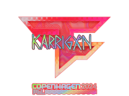 Sticker | karrigan (Holo) | Copenhagen 2024