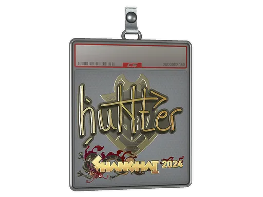 Sticker Slab | huNter- (Gold) | Shanghai 2024