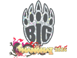 Sticker | BIG (Glitter) | Shanghai 2024