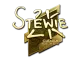 Sticker | Stewie2K (Gold) | Boston 2018 CS2 skin
