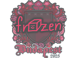 Sticker | frozen | Budapest 2025