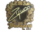 Sticker | ZywOo (Gold) | Budapest 2025