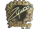 Sticker | ZywOo (Gold) | Budapest 2025 CS2 skin