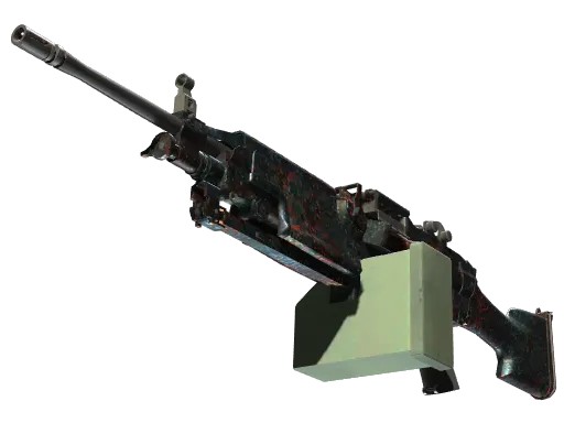 Souvenir M249 | Magma (Battle-Scarred)