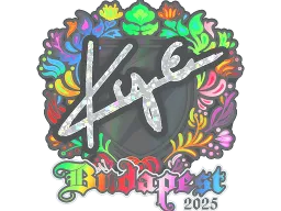 Sticker | kye (Holo) | Budapest 2025