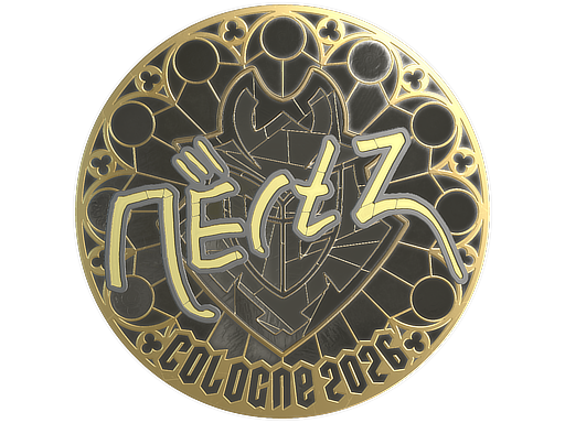 Sticker | NertZ (Gold) | Cologne 2026