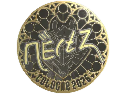 Sticker | NertZ (Gold) | Cologne 2026