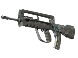 FAMAS | Halftone Wash (Battle-Scarred)