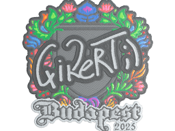Sticker | qikert (Embroidered) | Budapest 2025