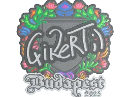 Sticker | qikert (Embroidered) | Budapest 2025