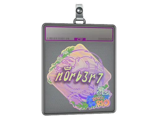 Sticker Slab | n0rb3r7 (Holo) | Rio 2022