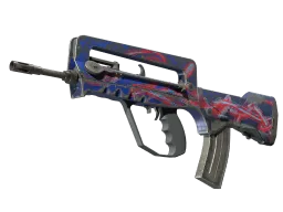 StatTrak™ FAMAS | Afterimage (Well-Worn)