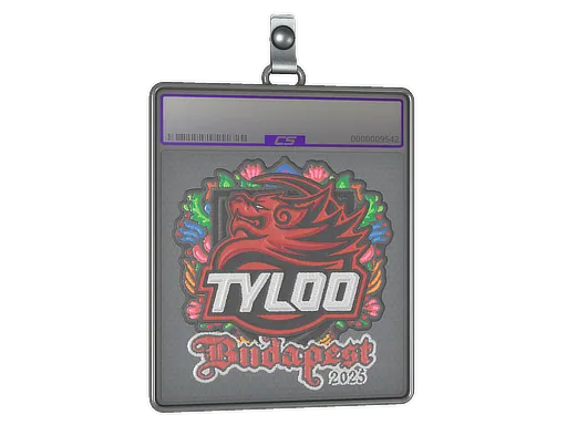 Sticker Slab | TYLOO (Embroidered) | Budapest 2025