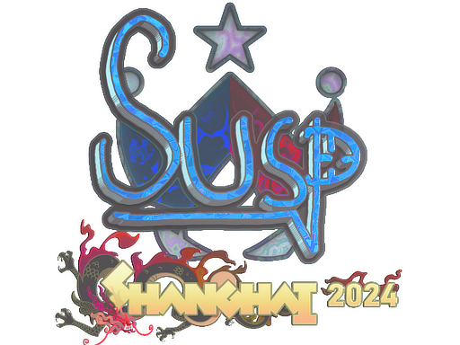 Sticker | susp (Holo) | Shanghai 2024