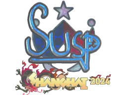Sticker | susp (Holo) | Shanghai 2024