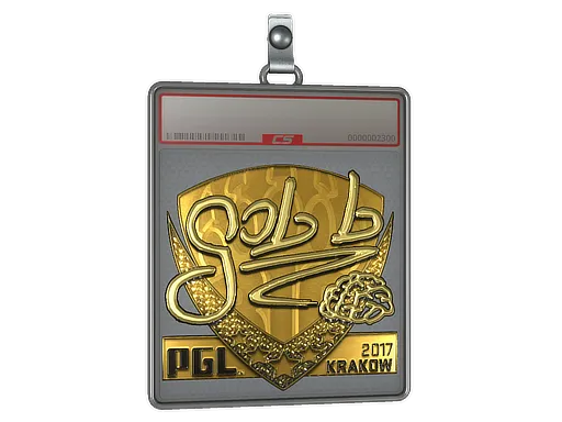 Sticker Slab | gob b (Gold) | Krakow 2017