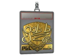 Sticker Slab | gob b (Gold) | Krakow 2017