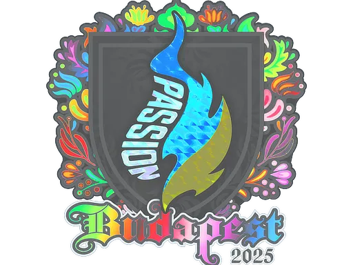 Sticker | Passion UA (Holo) | Budapest 2025