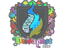 Sticker | Passion UA (Holo) | Budapest 2025