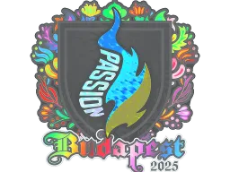 Sticker | Passion UA (Holo) | Budapest 2025