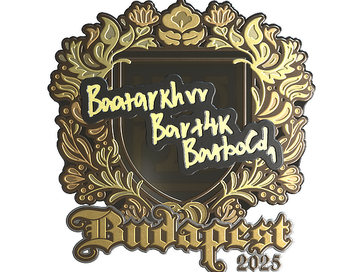 Sticker | Bart4k (Gold) | Budapest 2025