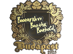 Sticker | Bart4k (Gold) | Budapest 2025