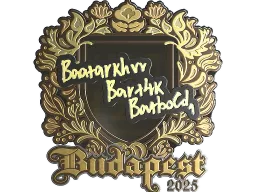 Sticker | Bart4k (Gold) | Budapest 2025
