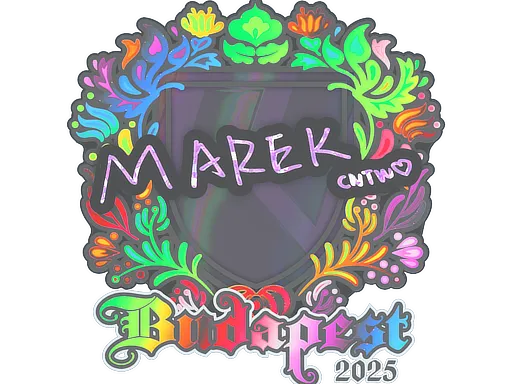 Sticker | Marek (Holo) | Budapest 2025