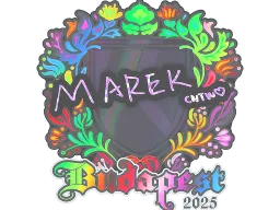 Sticker | Marek (Holo) | Budapest 2025