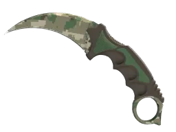 ★ StatTrak™ Karambit | Forest DDPAT (Minimal Wear)