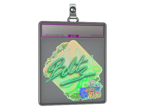 Sticker Slab | boltz (Holo) | Rio 2022