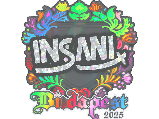 Sticker | insani (Holo) | Budapest 2025