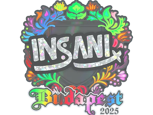 Sticker | insani (Holo) | Budapest 2025