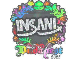 Sticker | insani (Holo) | Budapest 2025