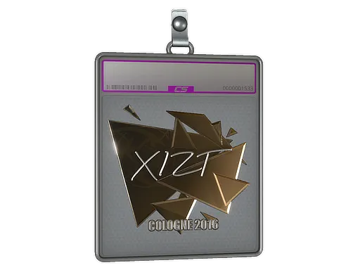 Sticker Slab | Xizt (Foil) | Cologne 2016