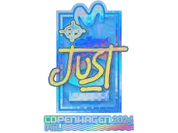 Sticker | JUST (Holo) | Copenhagen 2024