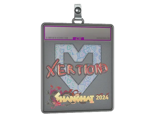 Sticker Slab | xertioN (Holo) | Shanghai 2024
