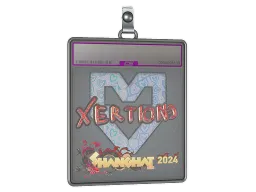 Sticker Slab | xertioN (Holo) | Shanghai 2024