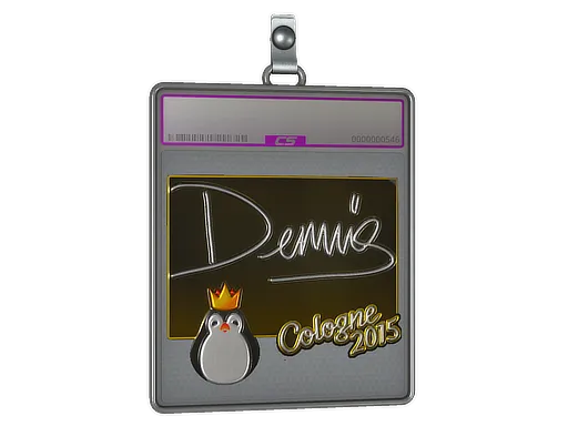 Sticker Slab | dennis (Foil) | Cologne 2015