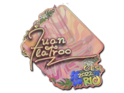Sticker | juanflatroo (Holo) | Rio 2022
