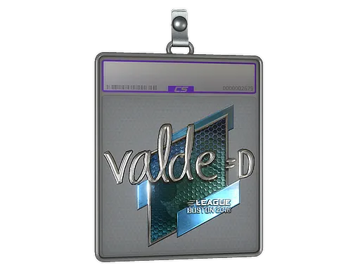 Sticker Slab | v4lde (Foil) | Boston 2018