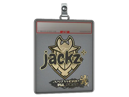 Sticker Slab | JaCkz (Gold) | Antwerp 2022