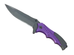 ★ StatTrak™ Nomad Knife | Ultraviolet (Well-Worn)