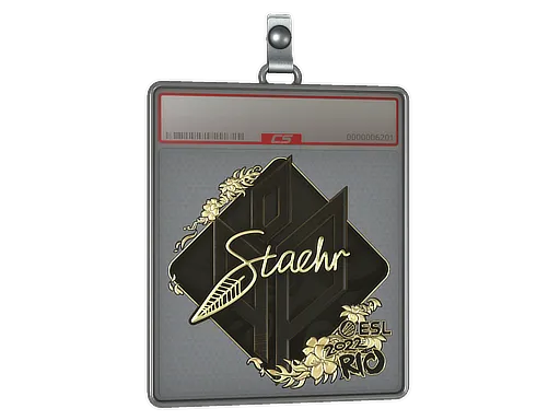 Sticker Slab | Staehr (Gold) | Rio 2022