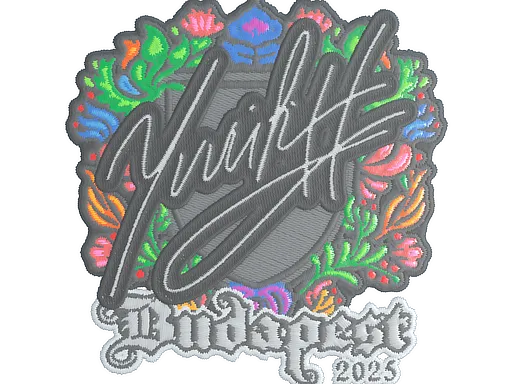 Sticker | yuurih (Embroidered) | Budapest 2025