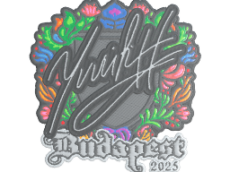 Sticker | yuurih (Embroidered) | Budapest 2025