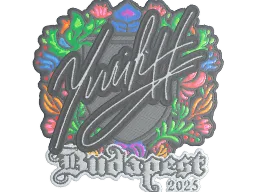 Sticker | yuurih (Embroidered) | Budapest 2025