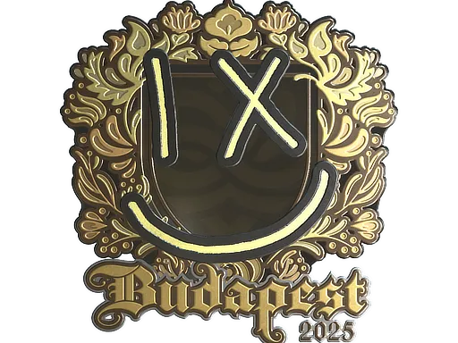 Sticker | lux (Gold) | Budapest 2025